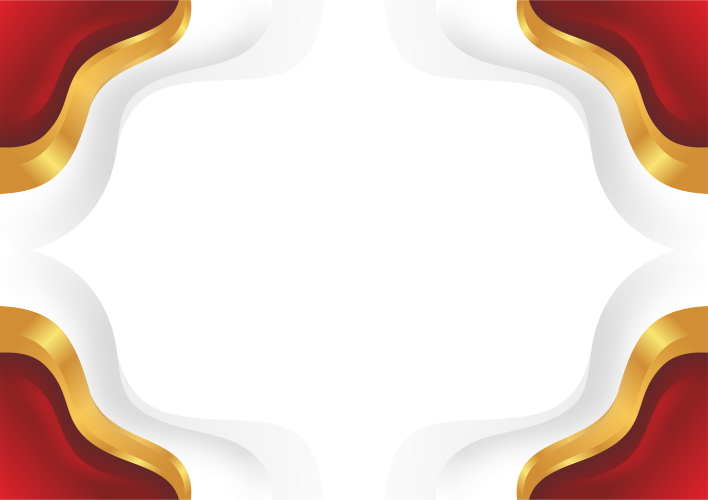 FRAME BORDER GRADIENT GOLDEN RED MAROON AND WHITE LUXURY ABSTRACT BACKGROUND png