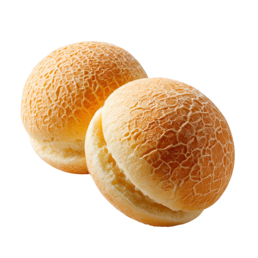 Delicious fresh baked bread rolls food bakery product isolated image on transparent background png