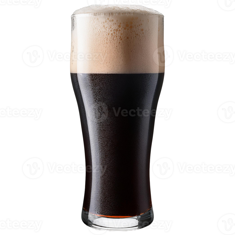 pint of dark beer transparent background png