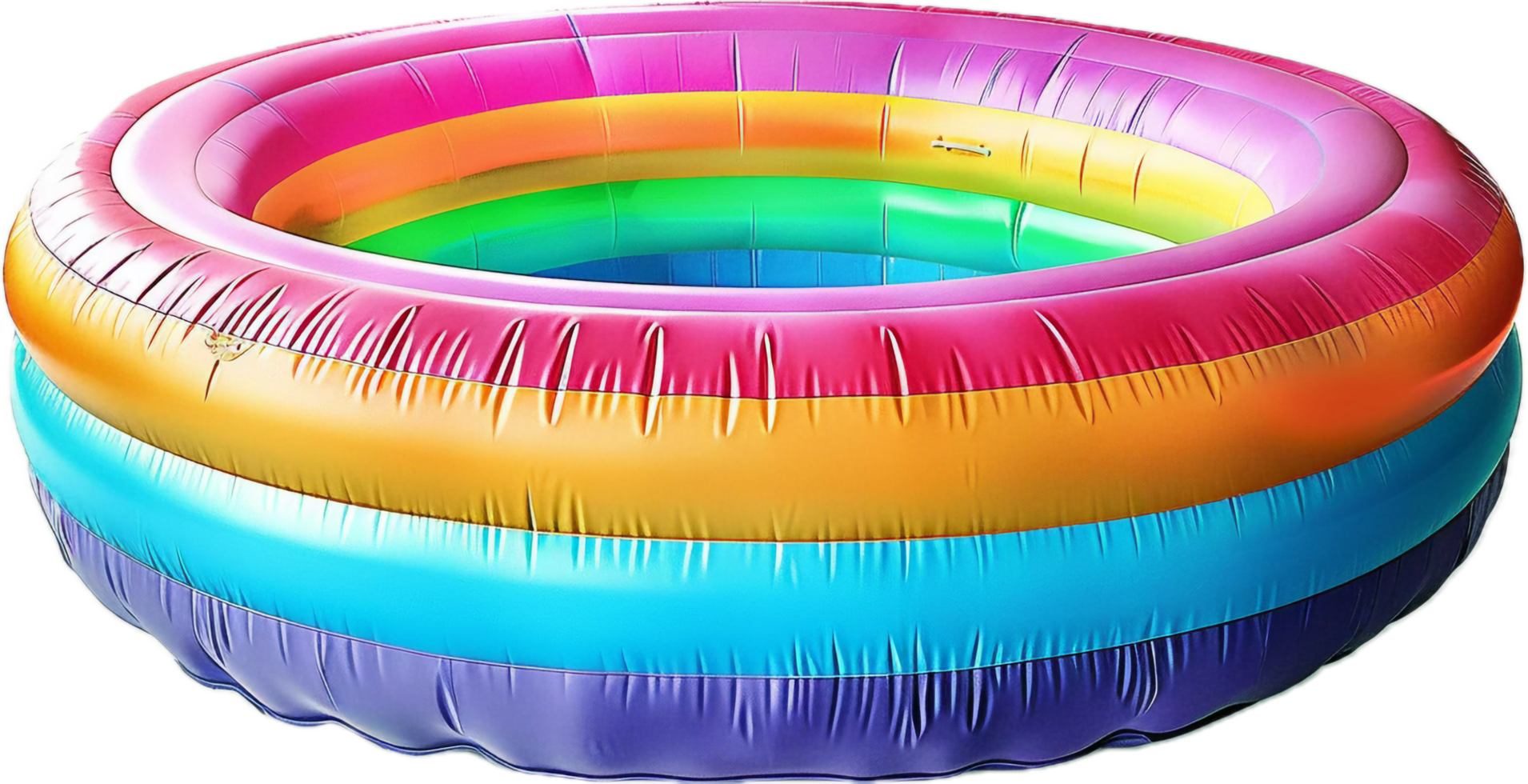 Vibrant Inflatable Swimming Pool Ideal for Summer Fun and Relaxation png
