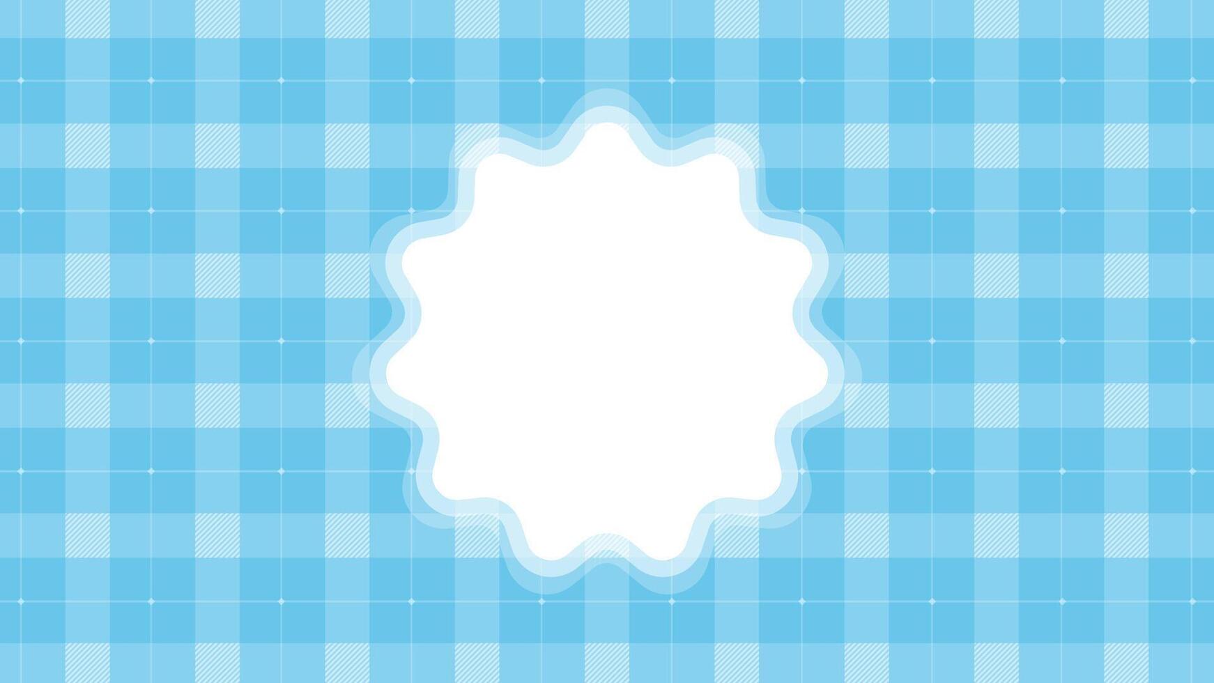 light blue abstract retro cloth texture background banner template vector