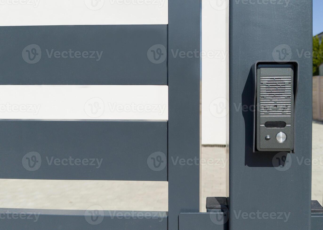 Modern Gate Intercom System Security Entry photo