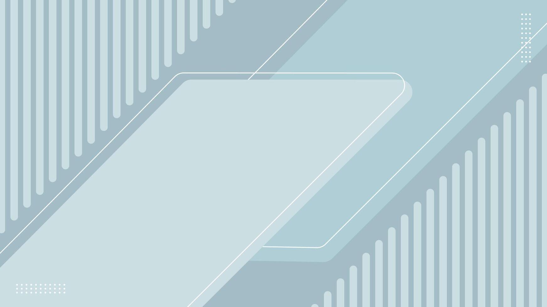 Abstract Blue Background with Geometric Lines and Gradient Shapes vector