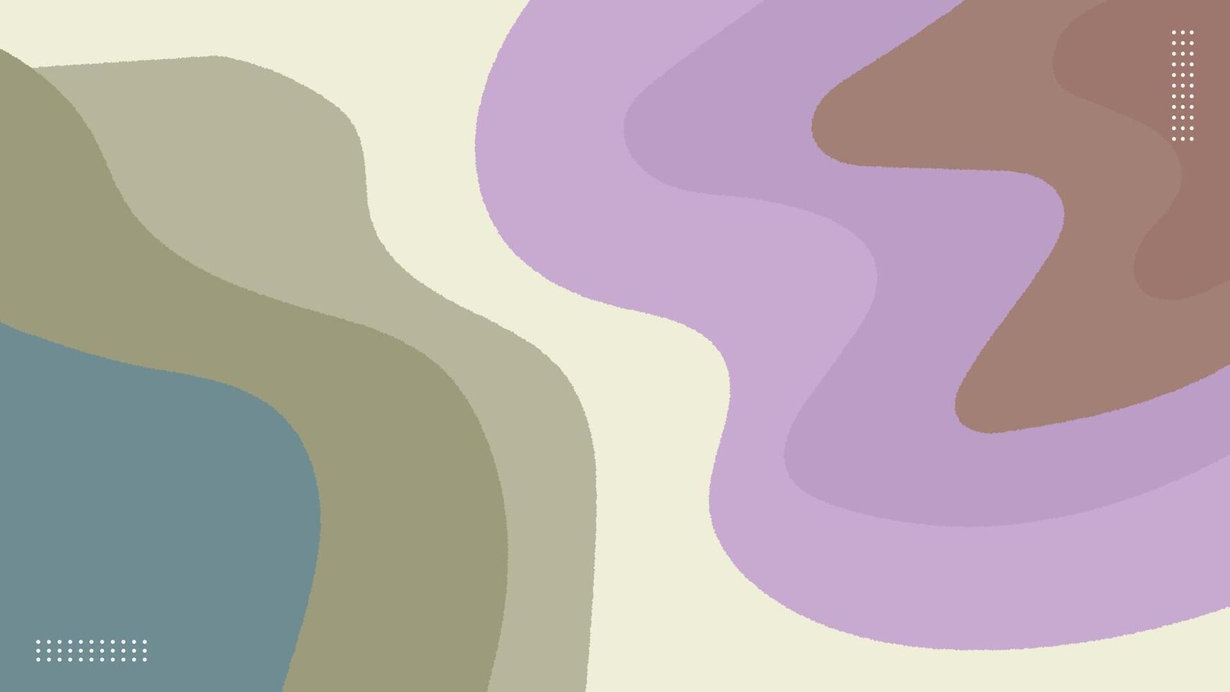 Abstract Colorful Background with Curved Shapes in Soft Pastel Tones vector