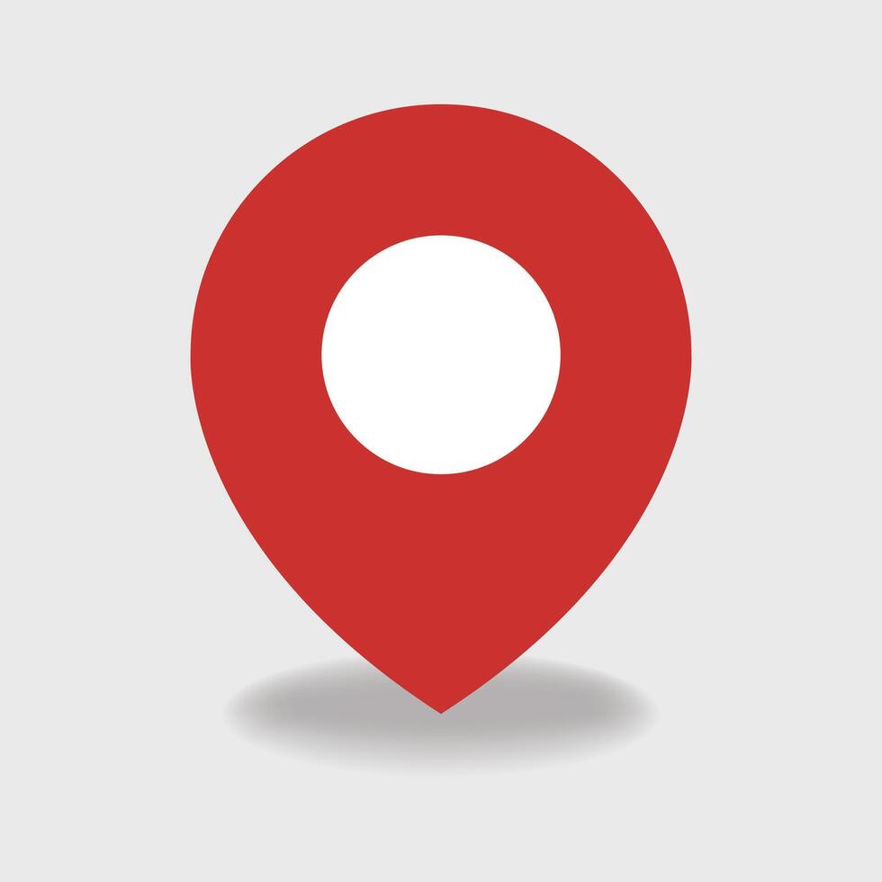 Map pointer icon.Location icon simple design. vector