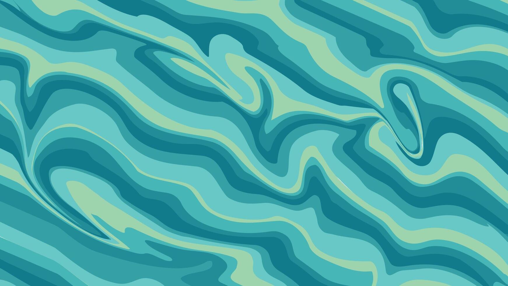 Green marble and liquid abstract texture background. vector