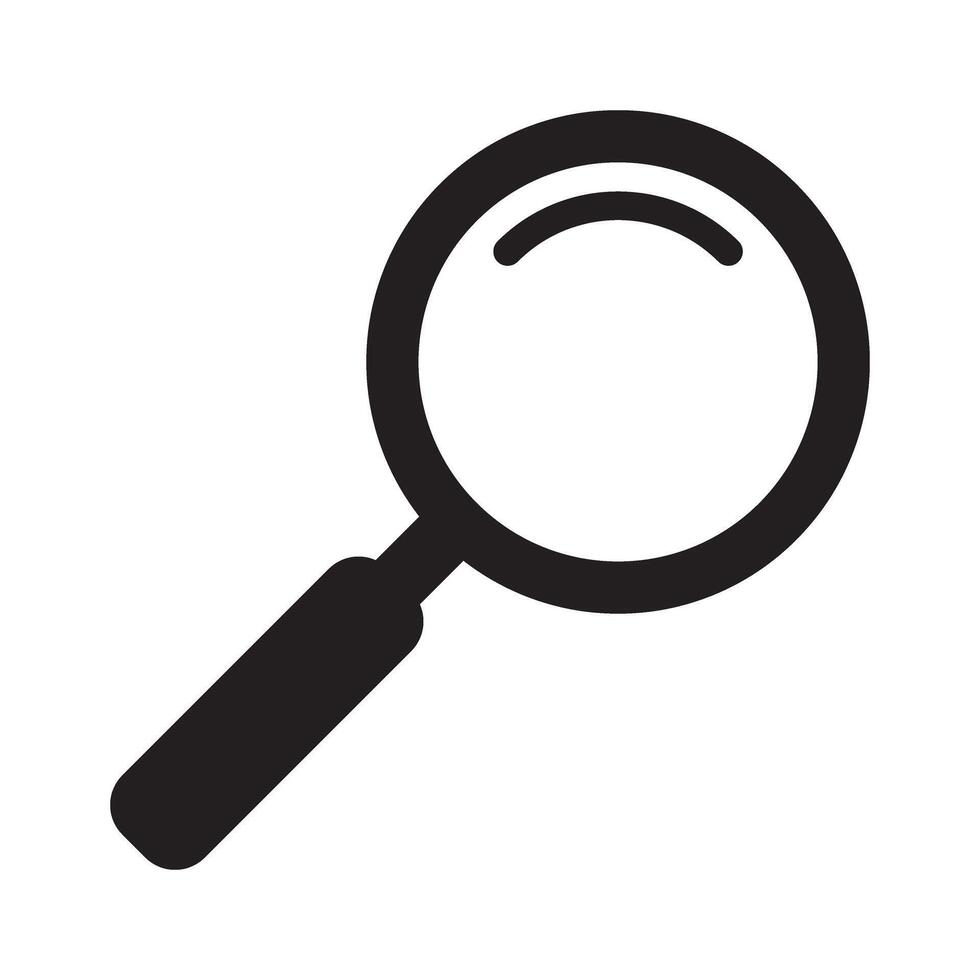 Search icon. Magnifier icon. vector