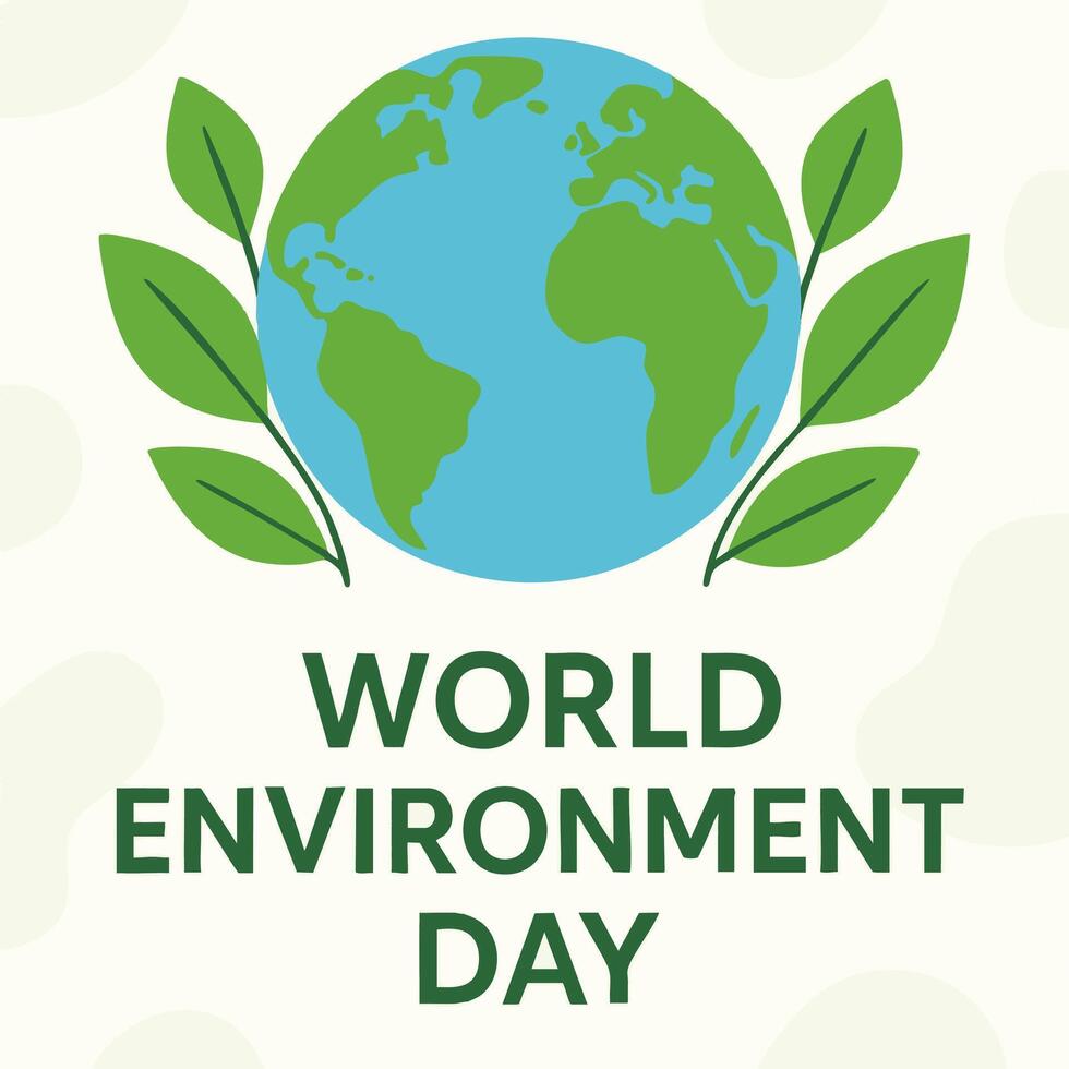 World Environment Day Graphic vector