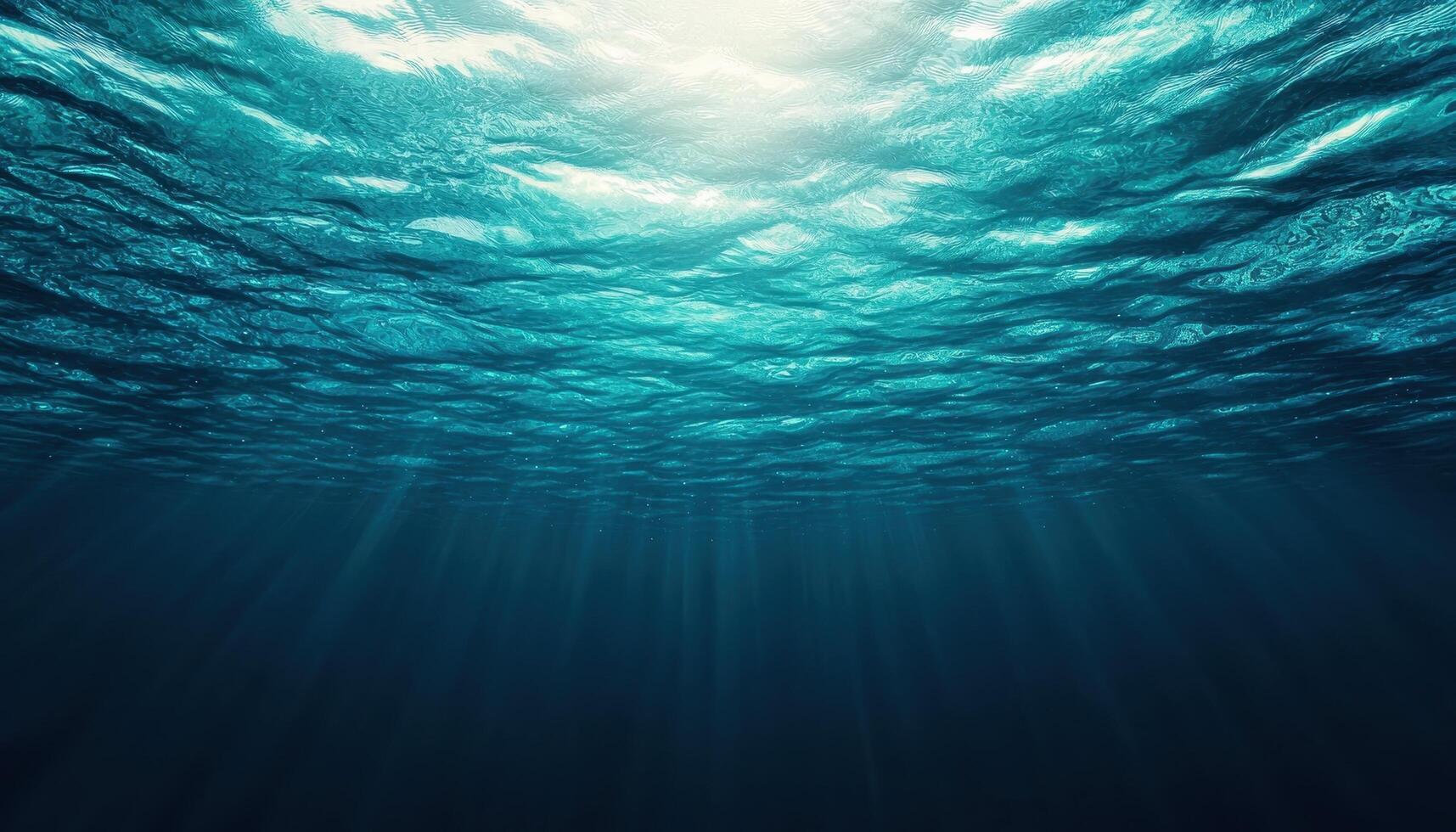 Underwater ripples texture ocean depths peaceful ambiance copy space tranquil environment photo