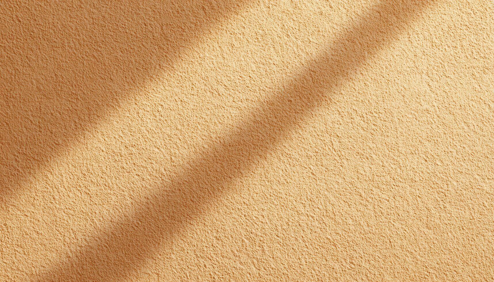 Subtle sunlight gradient on beige wall minimalistic texture soft lighting indoor space photo