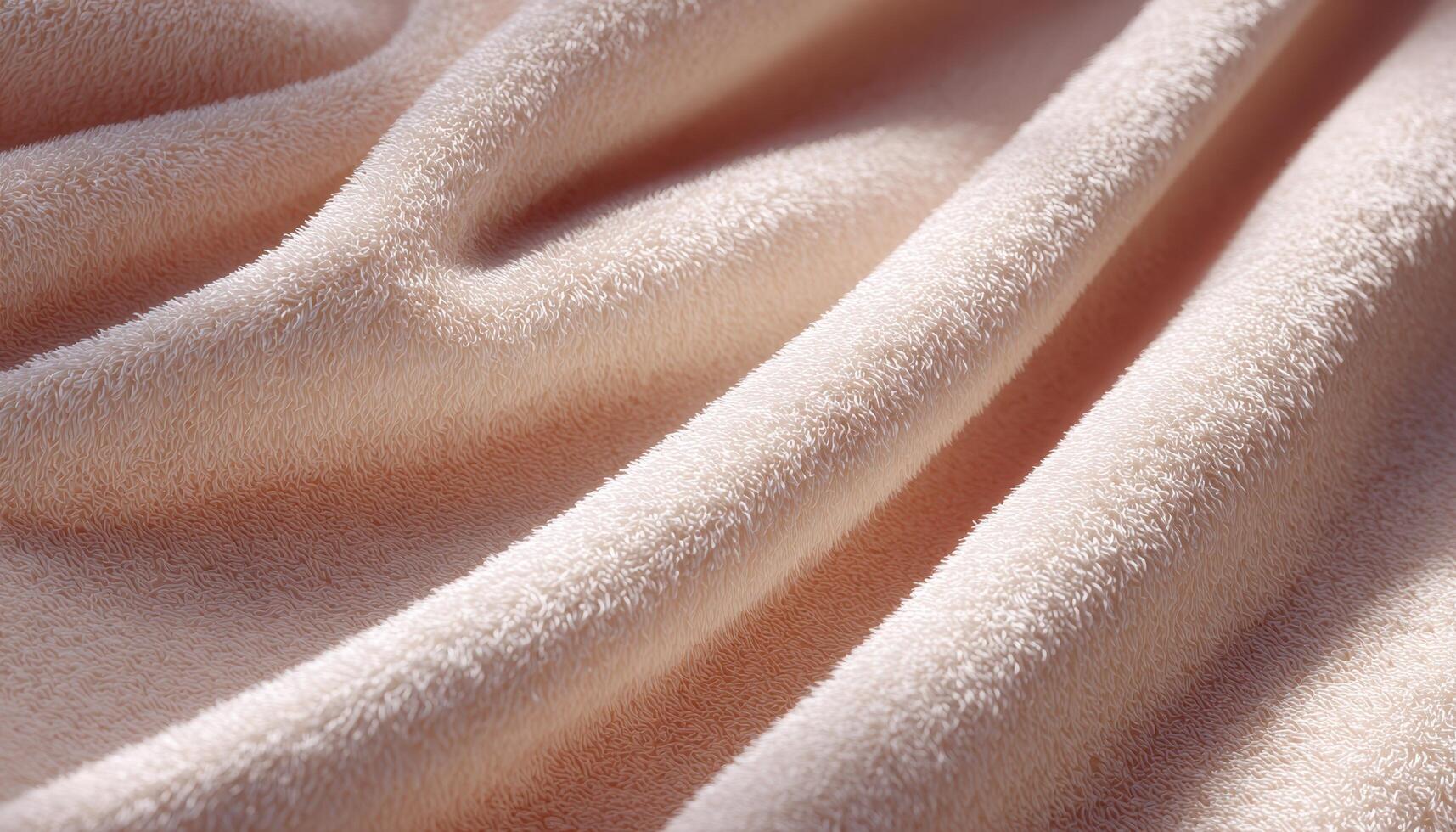Close-up of towel fibers in natural morning light home environment textural photography photo