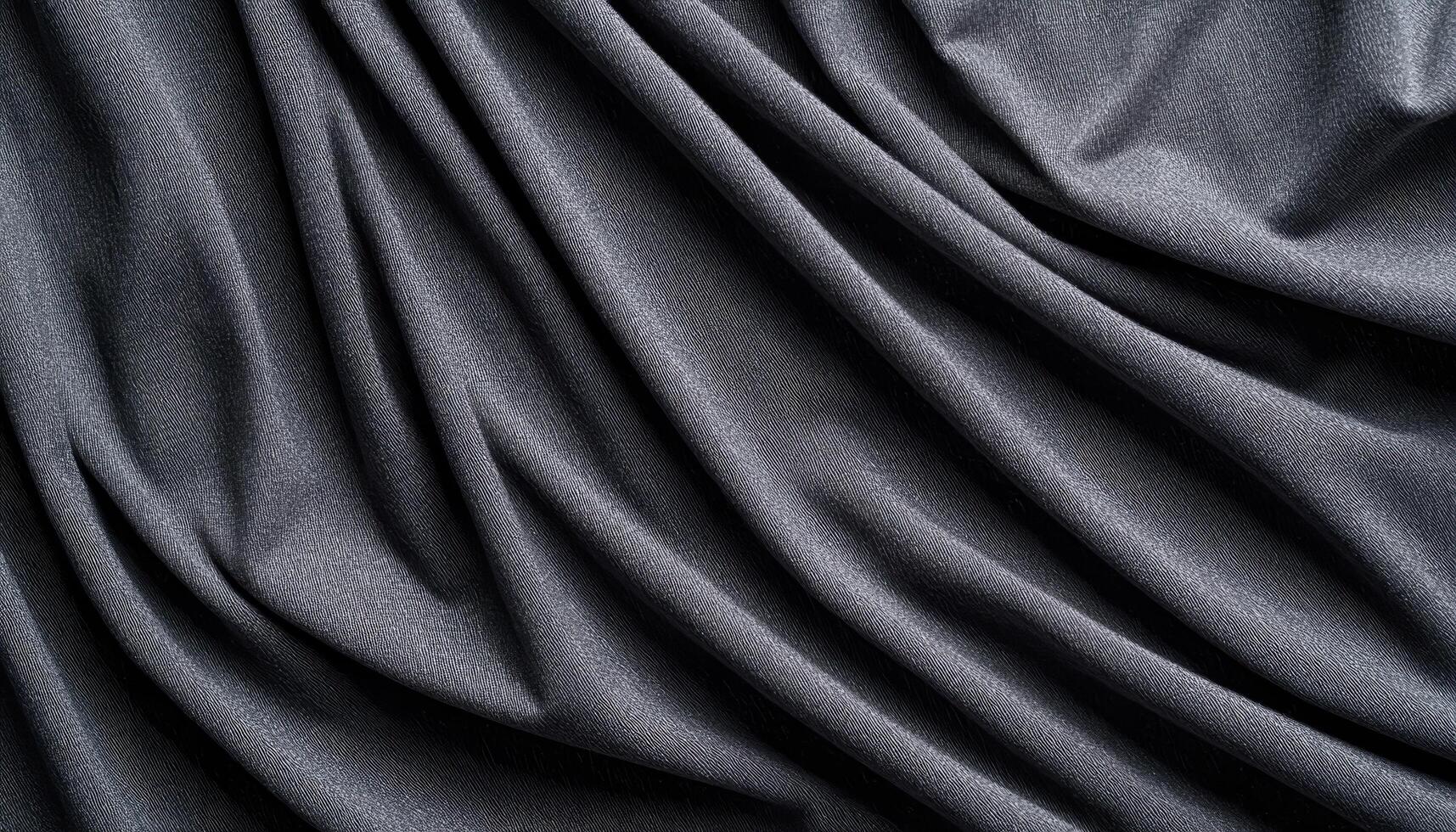 Soft velvet fabric texture with gentle light and shadows studio setting close-up view photo
