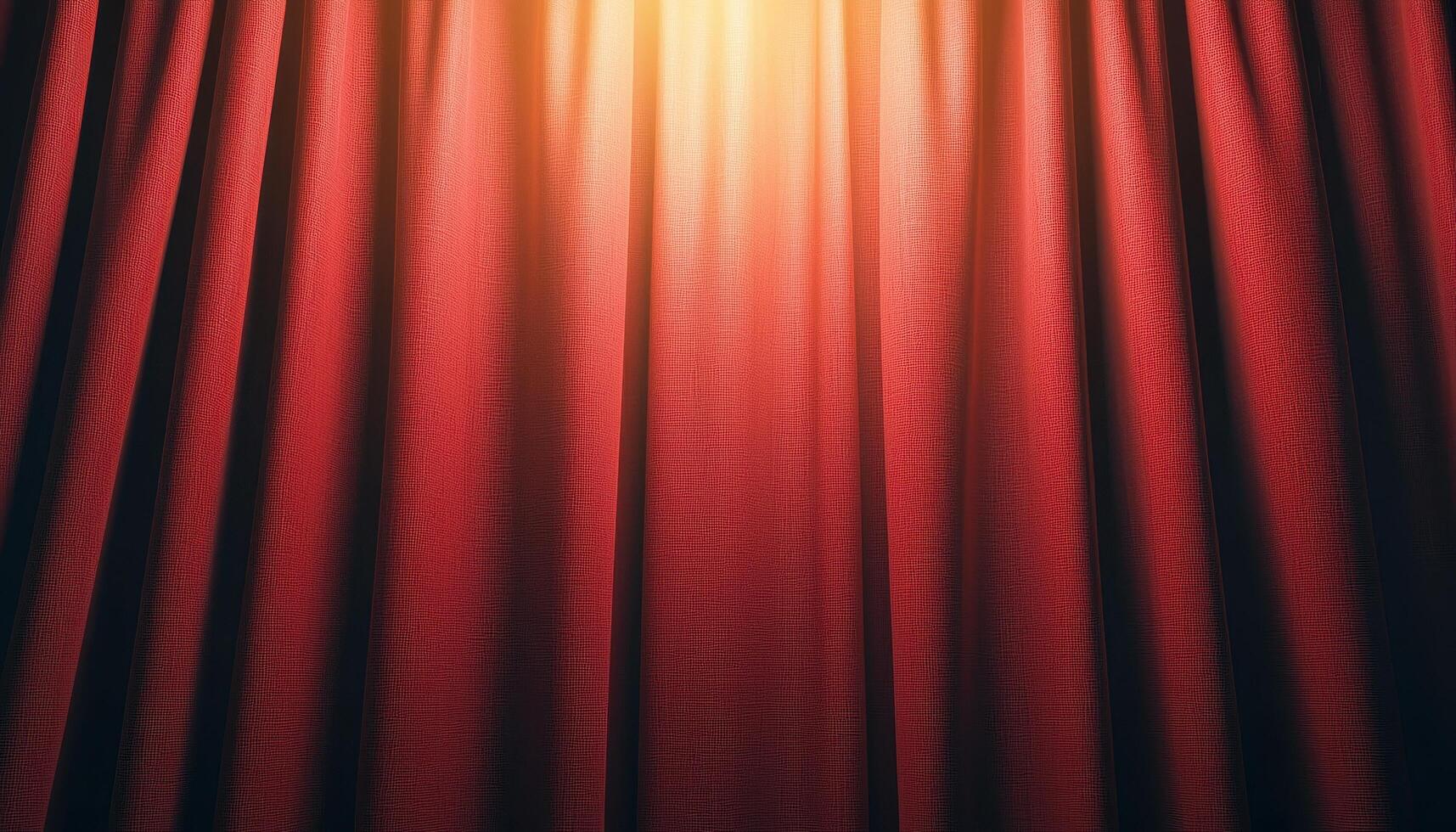 Sunlight silhouettes through curtain closeup indoor setting photography warm ambience photo