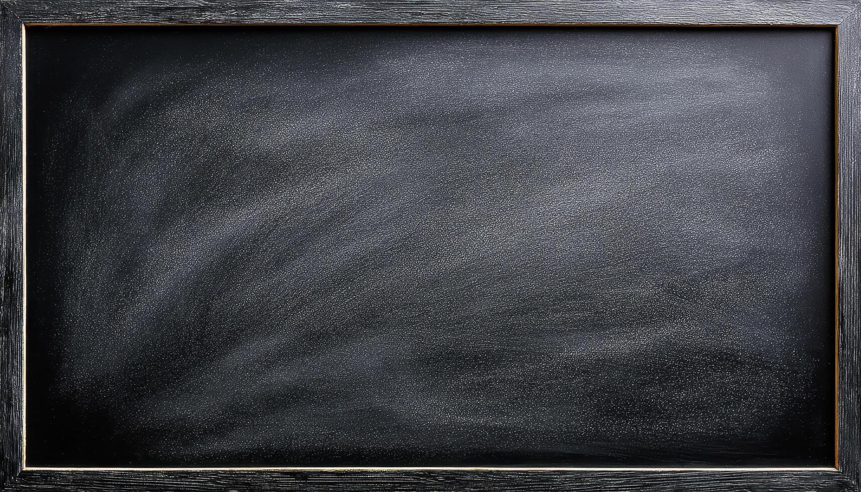 Dusty chalkboard surface with soft smudges educational context classroom environment close-up view photo