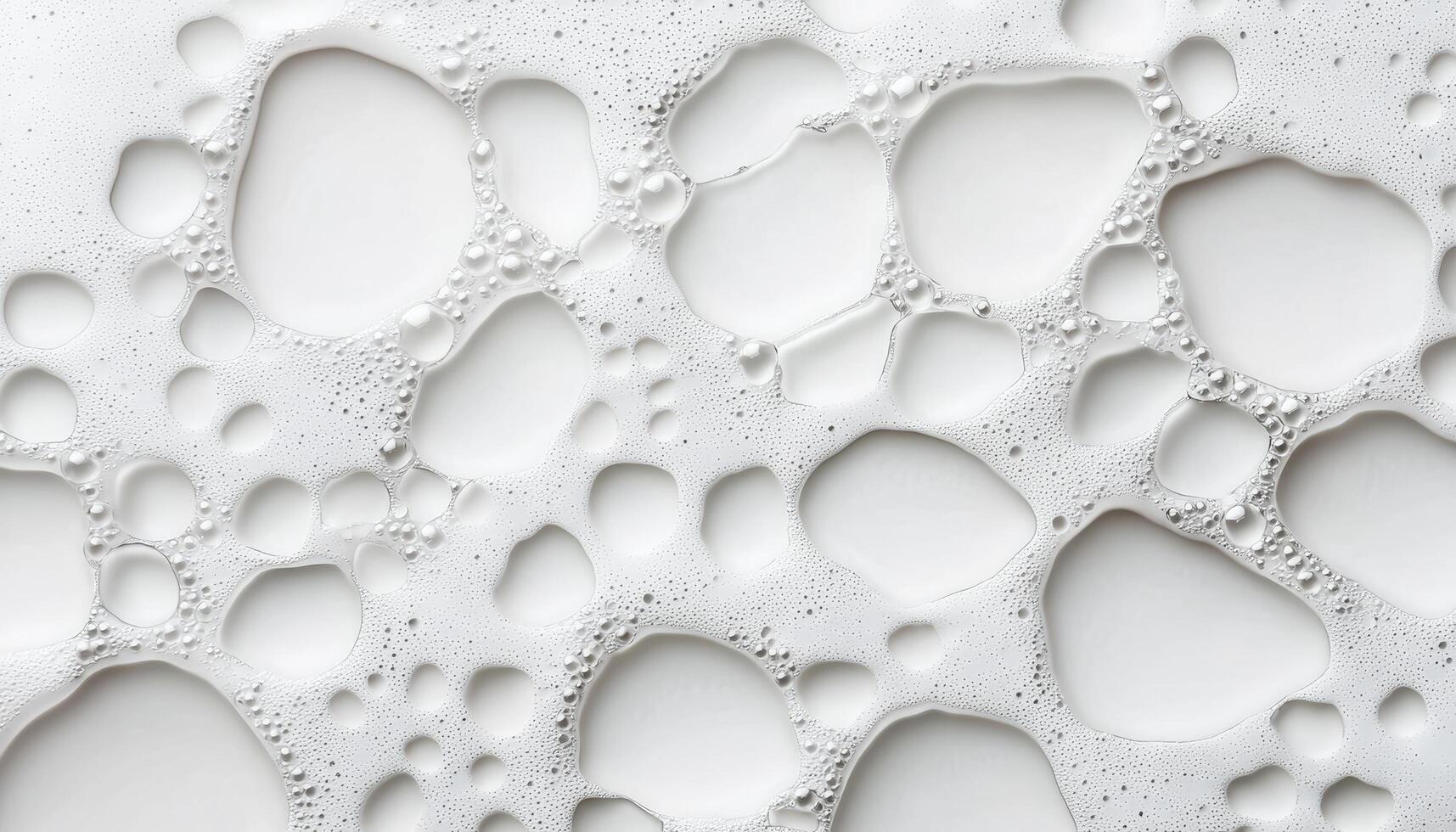 Abstract ice texture with cracks and bubbles high definition close-up artistic concept photo