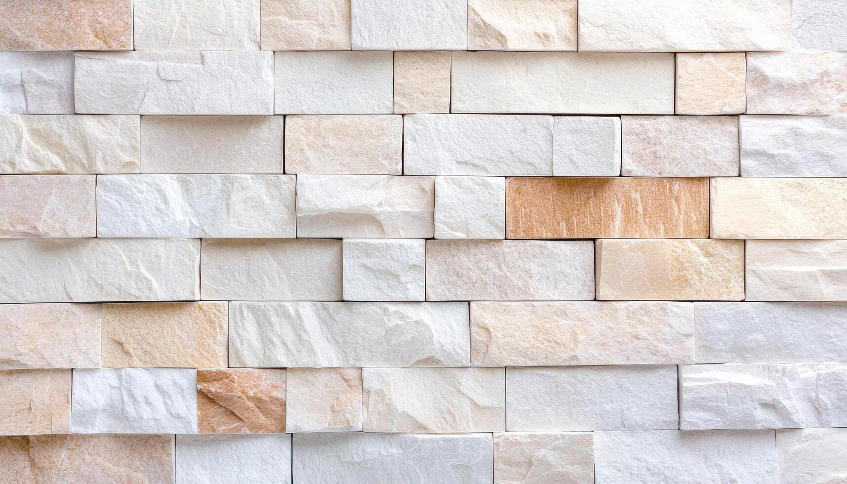 Rough stone wall texture in natural daylight architecture interior design neutral tones photo