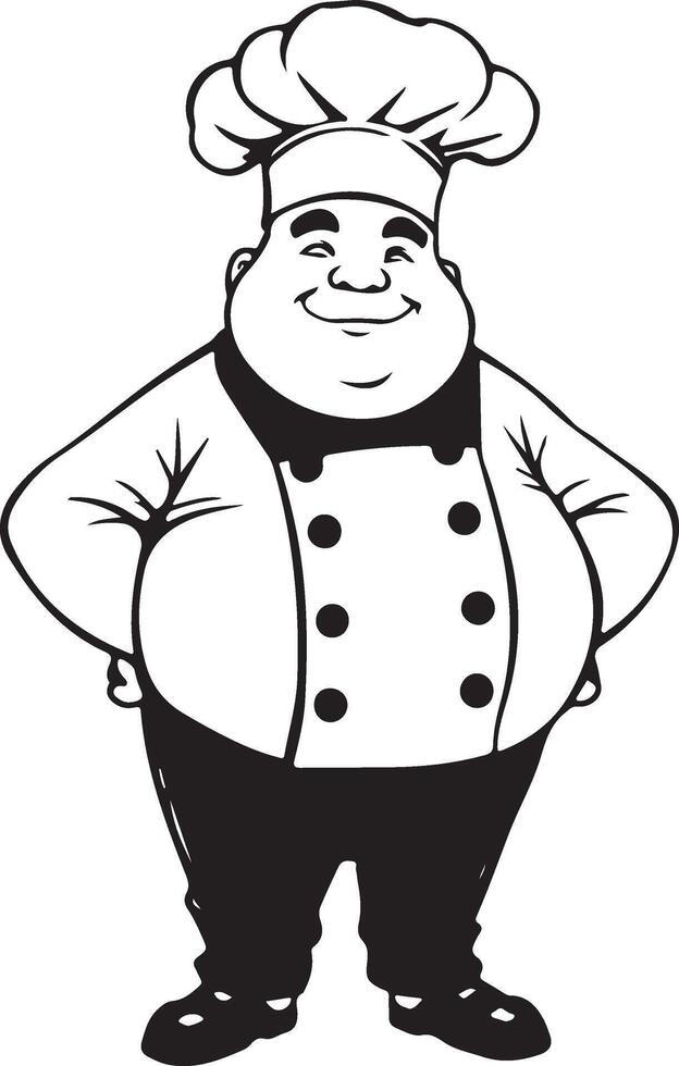 Chef clip art vector