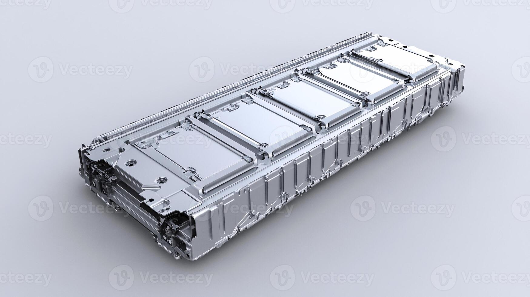 Lithium-ion High-voltage Battery Components for Electric Vehicles in Production photo