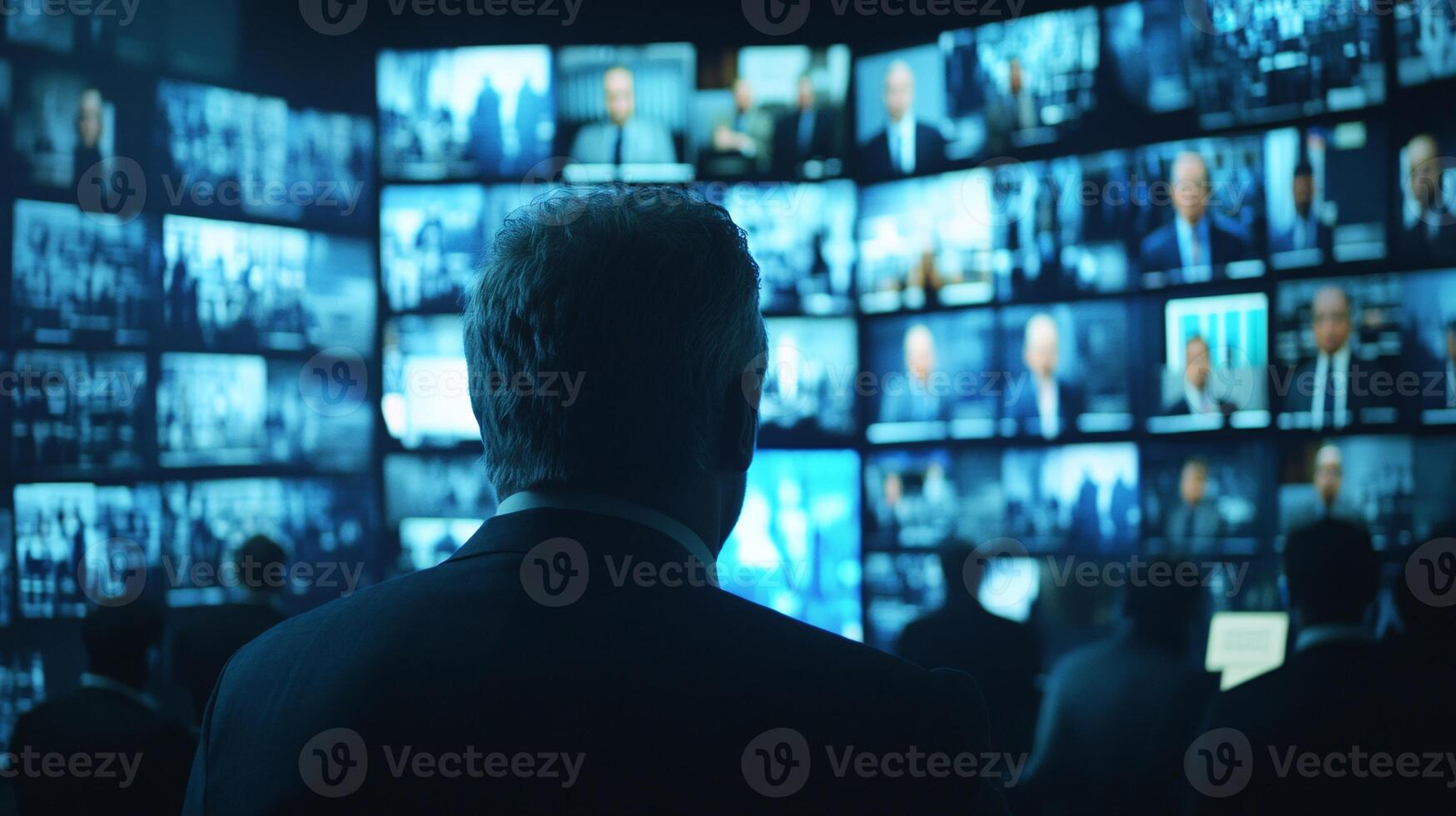 Innovative Public Sector Transformation on Screen Showcasing Technology photo