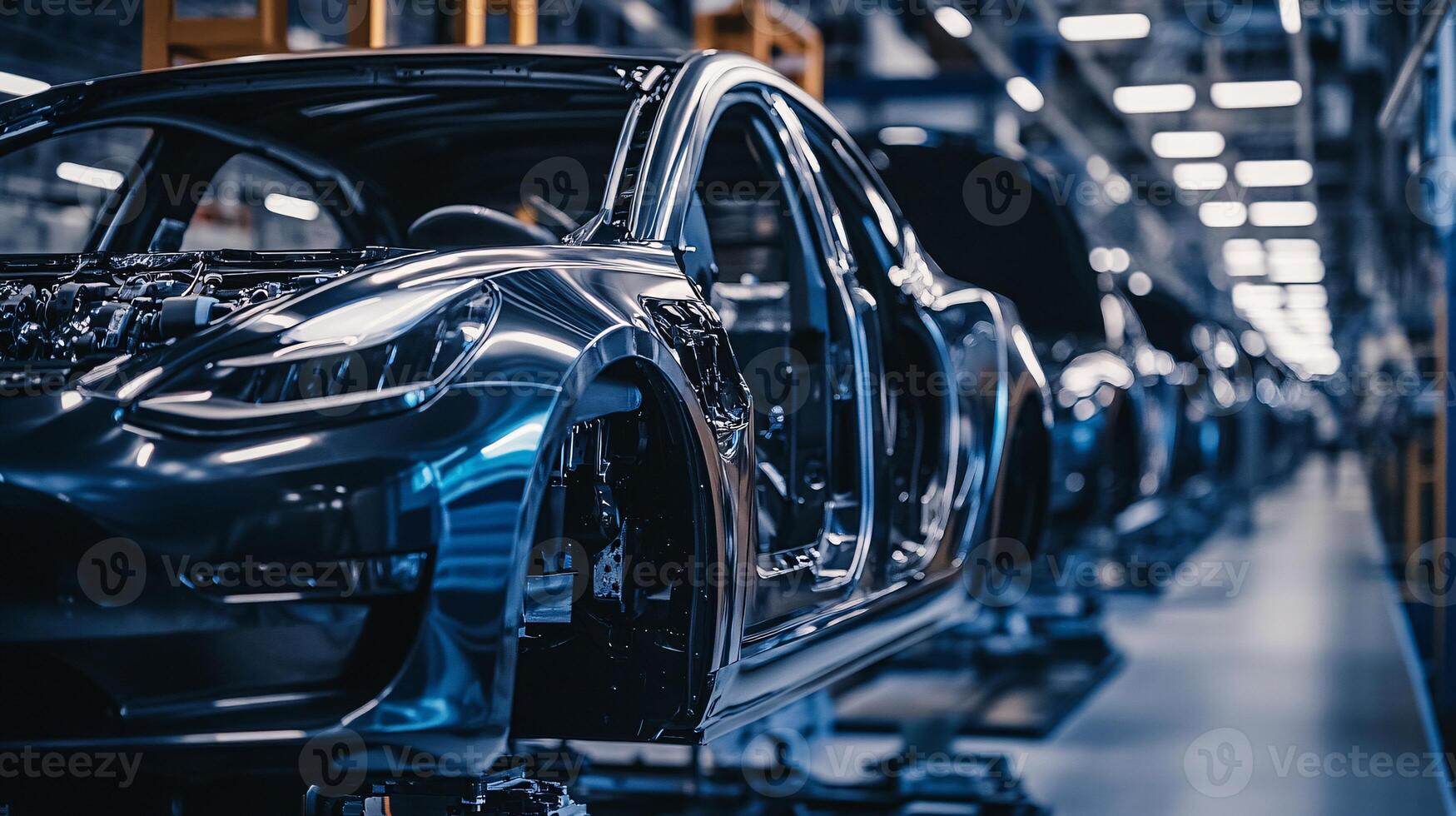 Assembly of Lithium-Ion Cells for Electric Vehicles in Progress photo