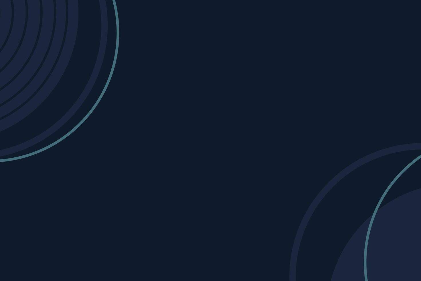 Abstract dark background with curved circular lines. Ideal for tech presentations, minimalist posters, digital templates, or business graphics. Clean and stylish background vector