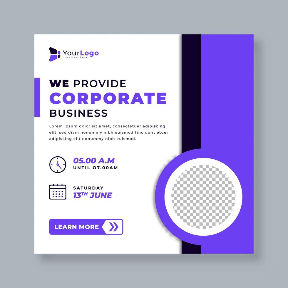 Entrepreneurship Social Media Template Editable Banner Design for Business Leadership, Startup Promotion, and Professional Marketing Post vector