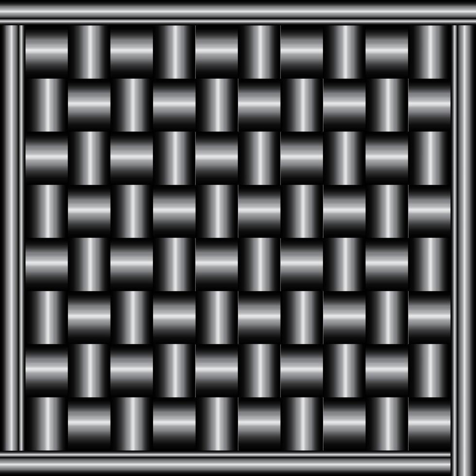 Seamless pattern silver striped. vector