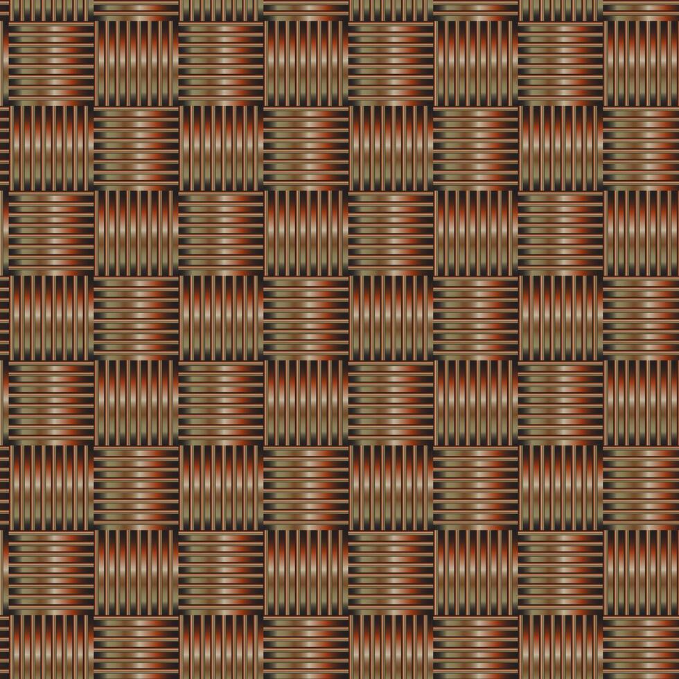 seamless brown set striped pattern. vector