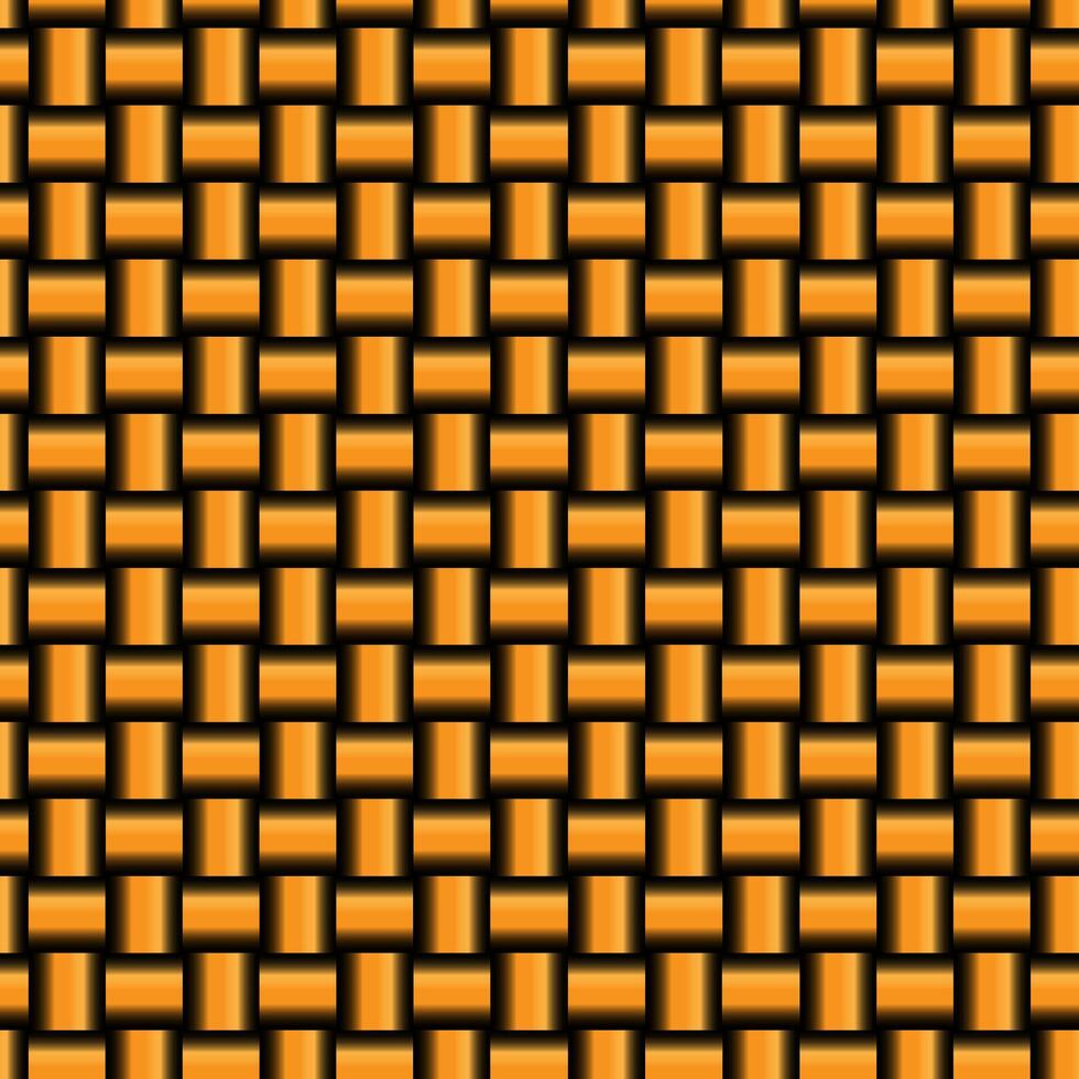 Seamless gold small pipe pattern. vector