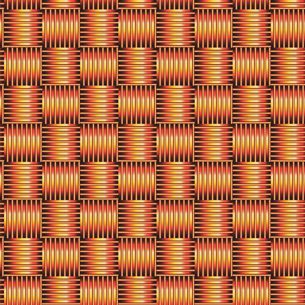 Seamless orange set striped pattern background ok vector