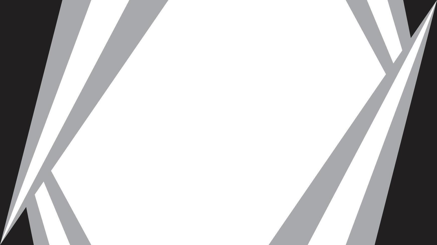 Simple abstract background with elegant and modern black and gray color combination. Minimalist and professional, suitable for graphic design and creative projects. vector