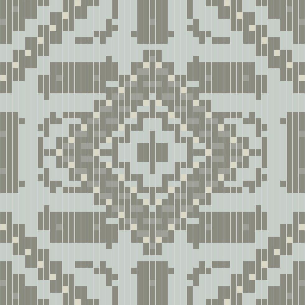Geometric Ethnic Abstract Seamless Geometric Patternfolk Embroidery, Aztec Geometric Ornament Print. Design for Carpet, Wallpaper, Clothing, Wrapping, Fabric vector