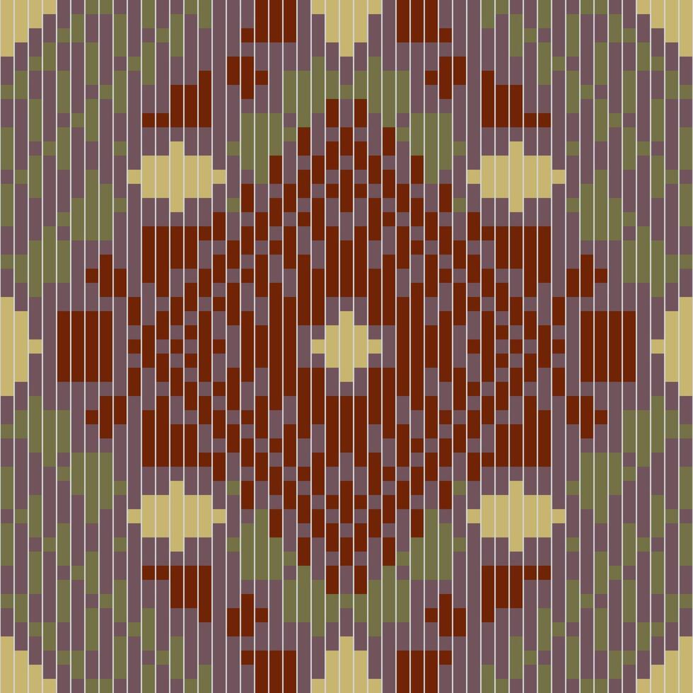 Sari Pattern Simple Arabic Geometric Patternfolk Embroidery, Aztec Geometric Ornament Print. Design for Carpet, Wallpaper, Clothing, Wrapping, Fabric vector