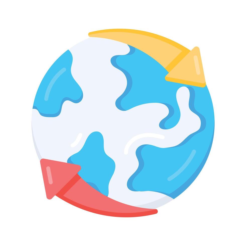 Here is a flat icon showing export import cargo exchange vector