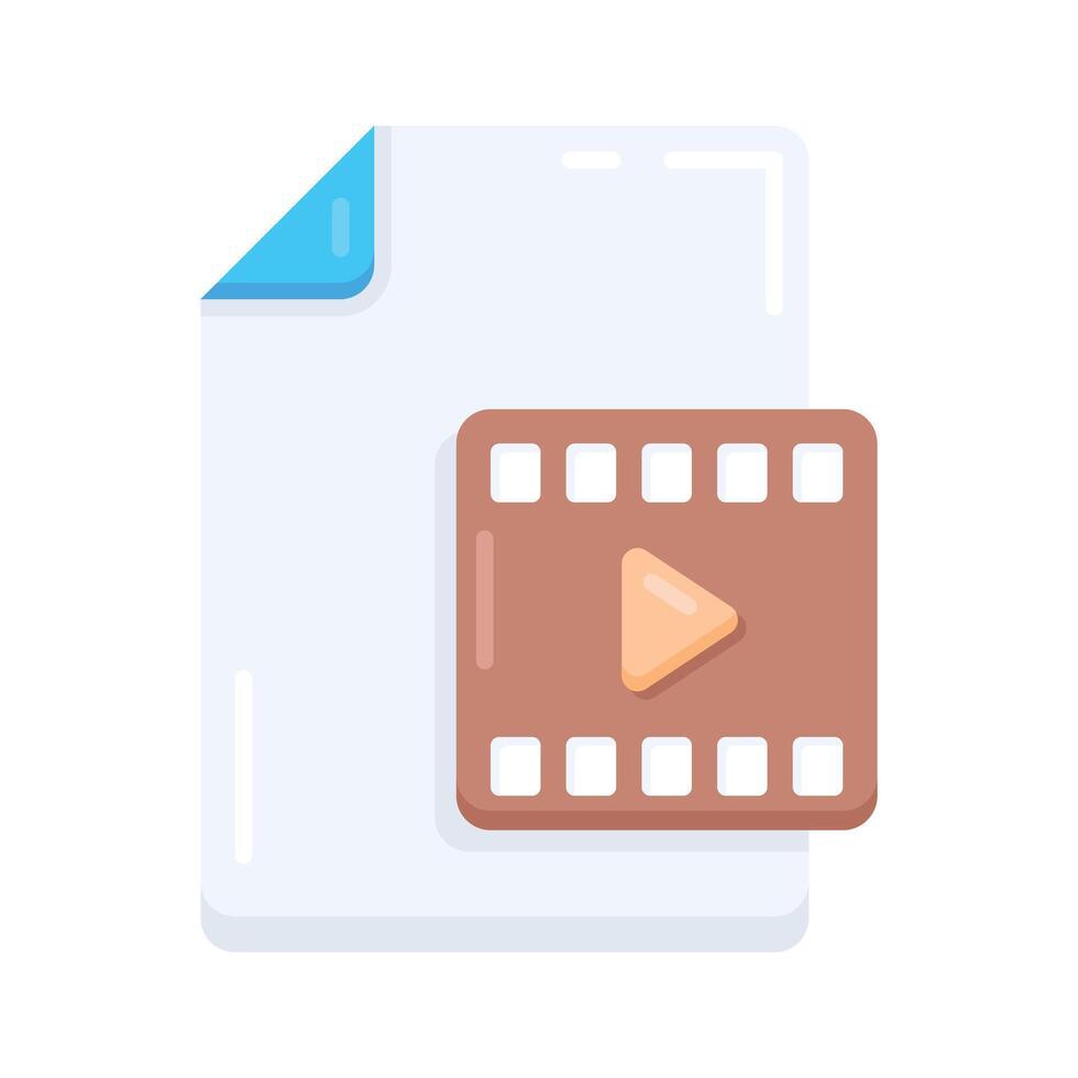 A flat style icon showing format option vector