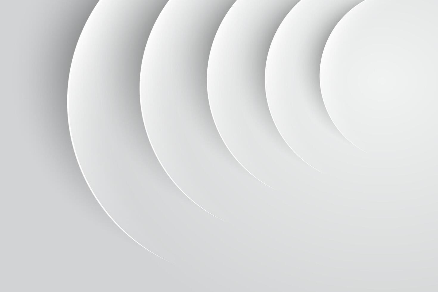 Grey white abstract background paper shine and layer element for presentation design. Suit for business, corporate, institution, party, festive, seminar, and talks. vector