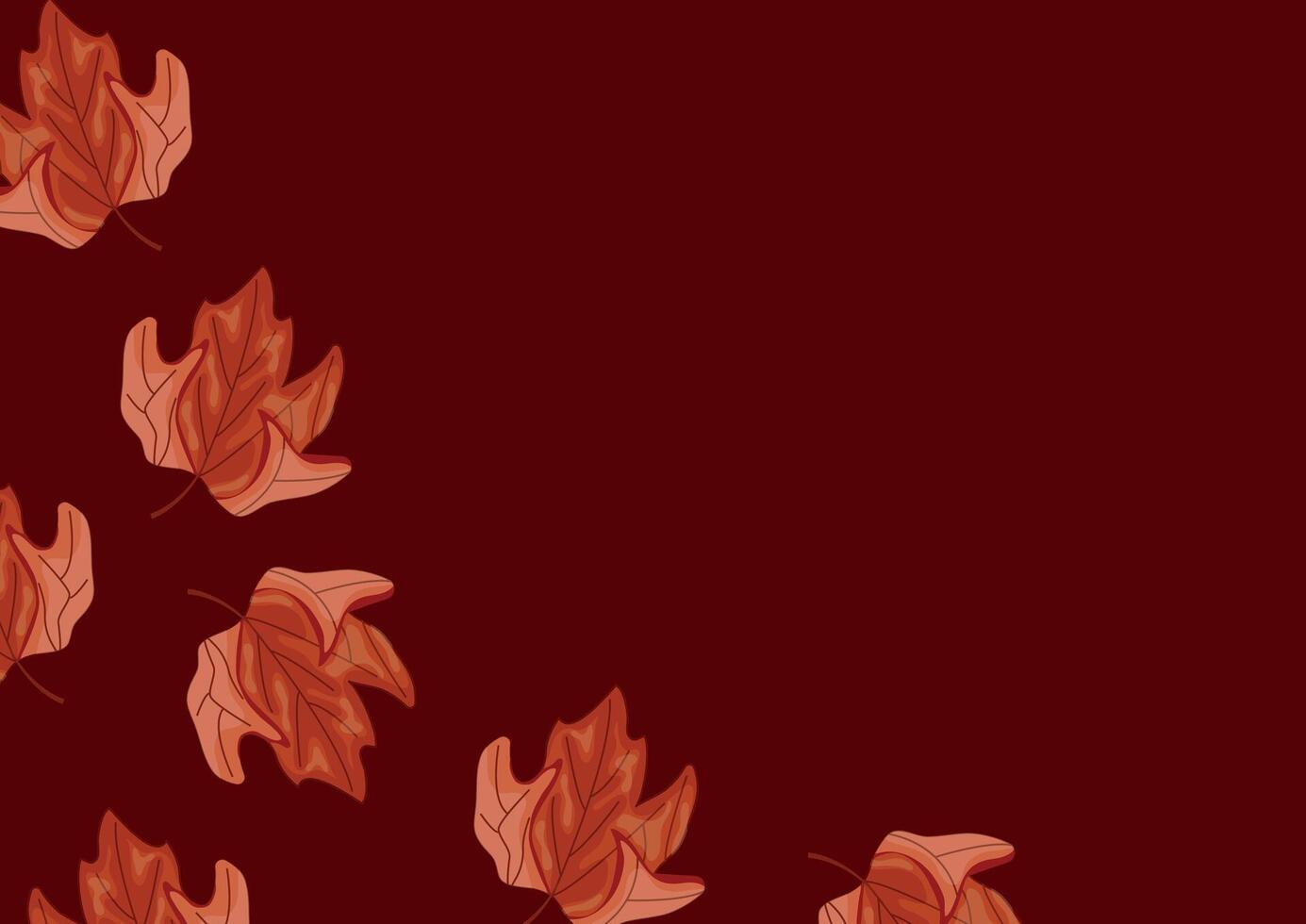 poster of a bent maple leaf in the colors of the Canadian flag on a red background, for Canada Day or autumn design vector