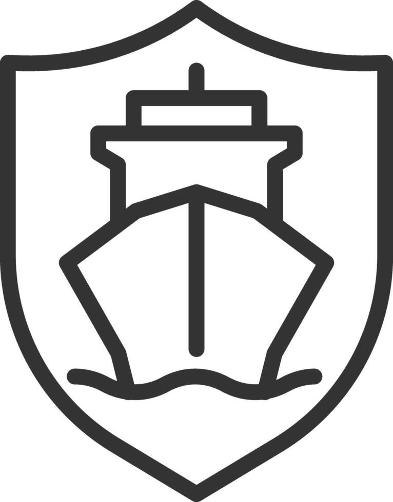 Ship safety pixel perfect line icon. Protection of passengers aboard vessels. Maritime transportation. Isolated illustration. Outline symbol. Simple linear drawing. Editable stroke vector