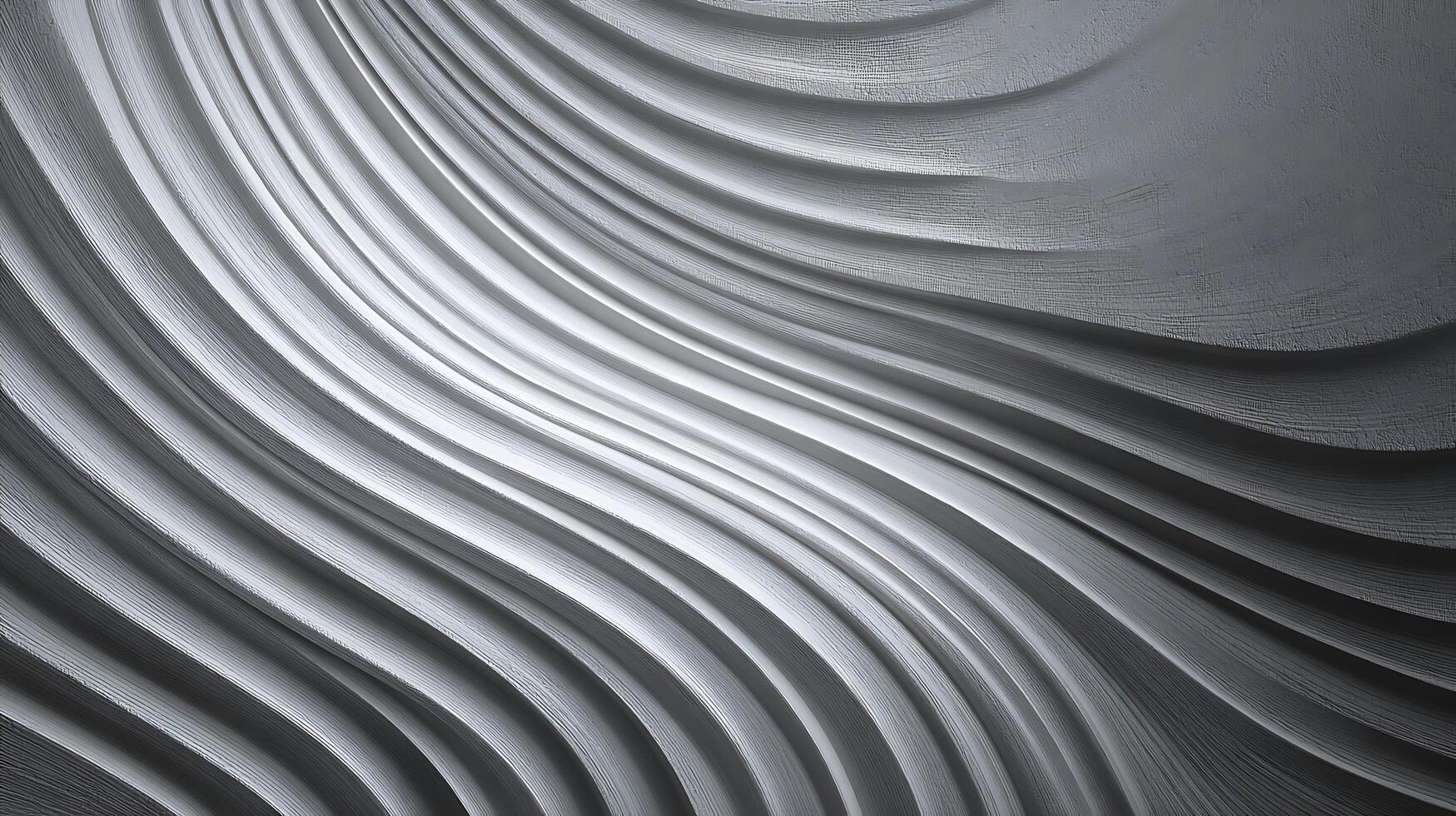 Photorealistic Abstract Waves in a Luxurious Flow Design photo