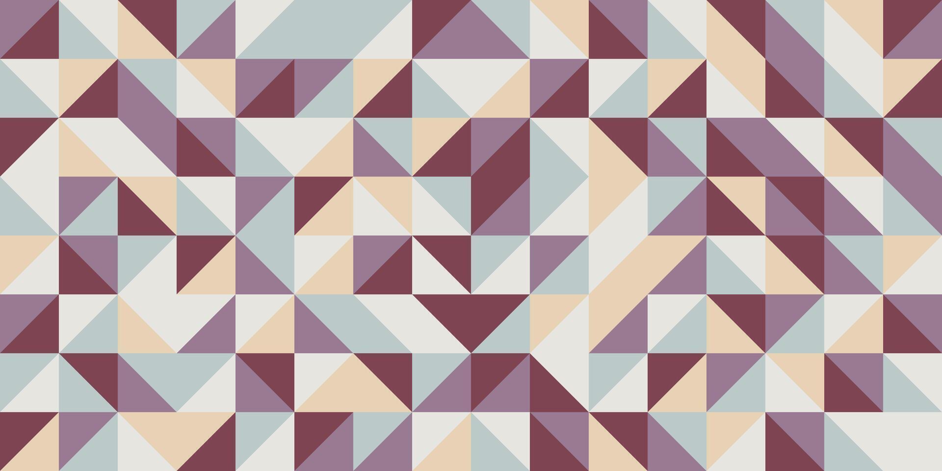 Minimalist background with triangular facets in earth tones vector