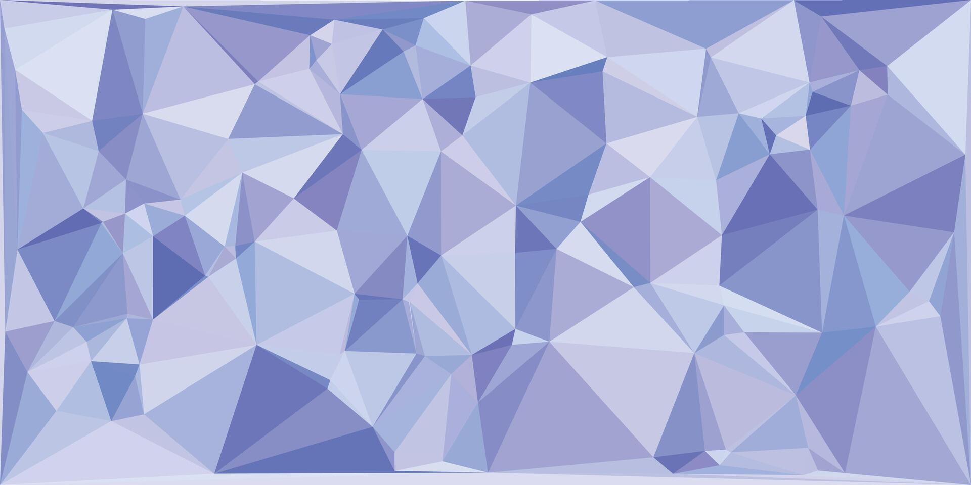 Blue and purple abstract background with triangles and polygons vector
