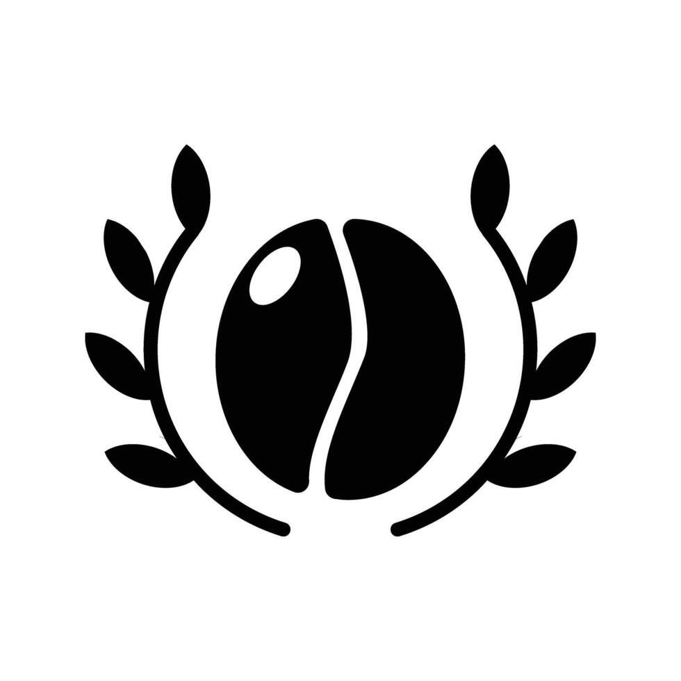 illustration of best quality coffee icon vector