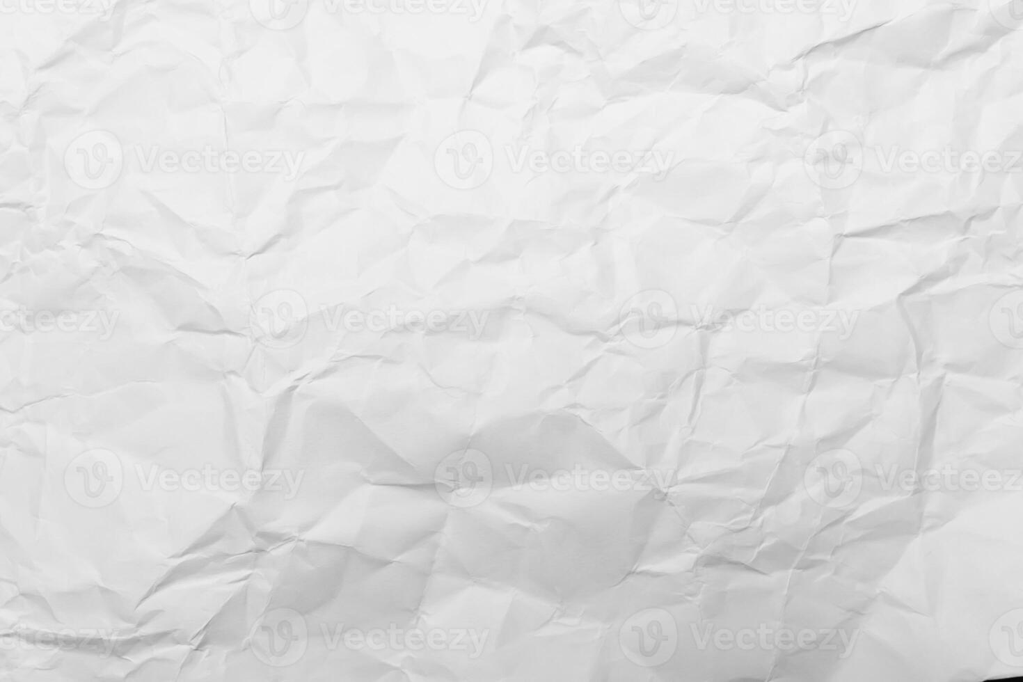 Crumpled white paper abstract shape background with space paper recycle for text. photo