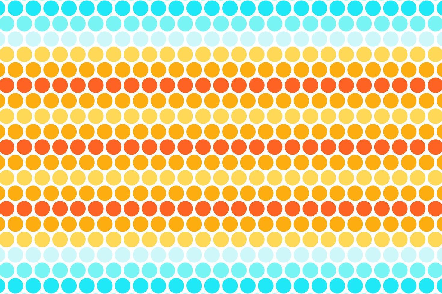 colorful abstract dot orange pattern background. template summer concept vector