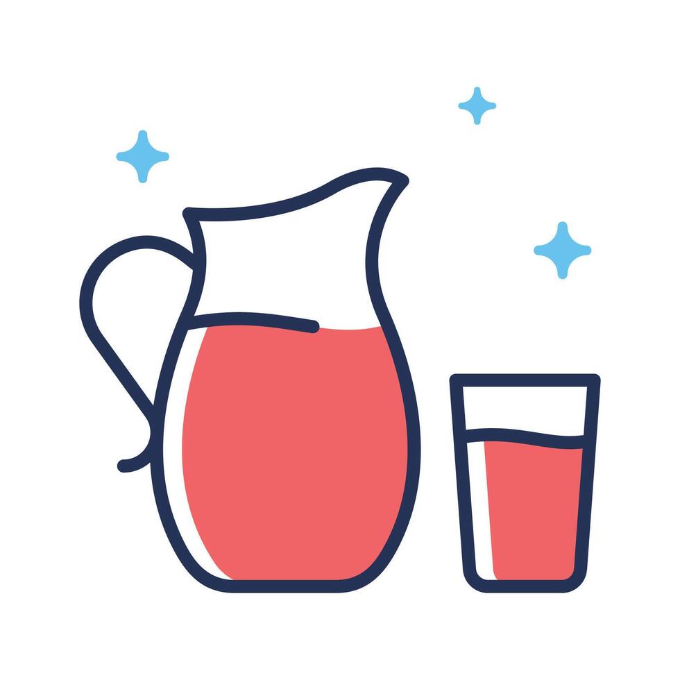 Catch a sight of this trendy outline icon of water jug vector