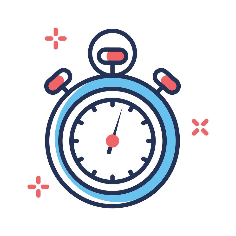 A visually engaging linear icon of fast delivery vector