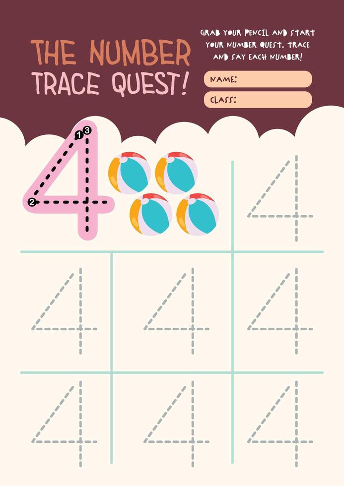 Colorful and cute kawaii worksheet for kids to circle and write object names a fun printable for vocabulary and writing skills vector