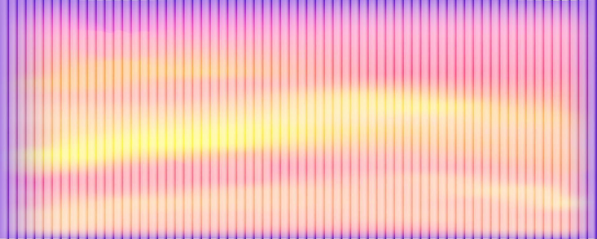 Abstract background with vertical lines, soft gradient in pink, purple and orange tones. Smooth and flowing aesthetic fractal glass gradient background vector