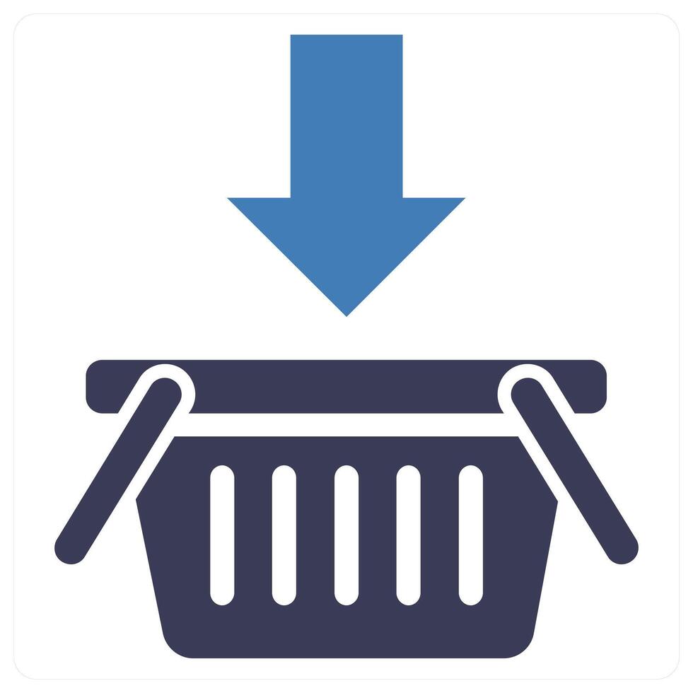 Add To Cart in blue color vector