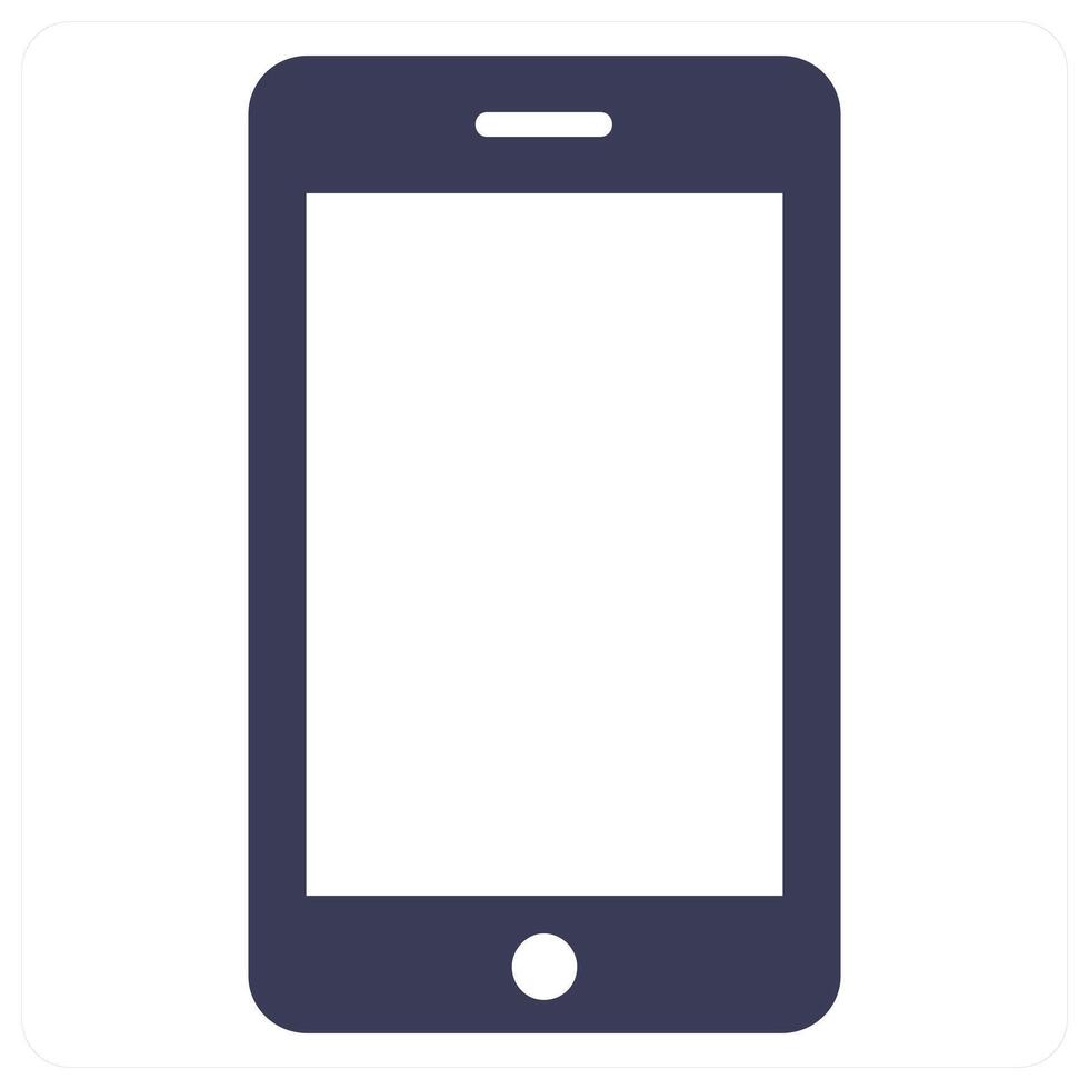 Device icon concept in blue color vector